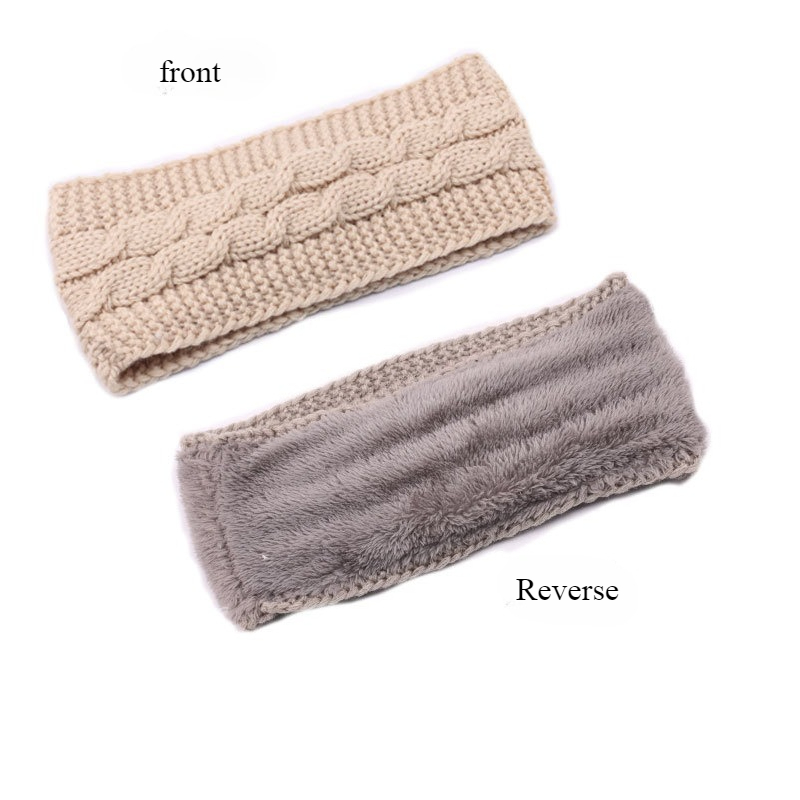 Fluffy Dot Headband Woman Flee - Winter Headband Fleece recension och pris