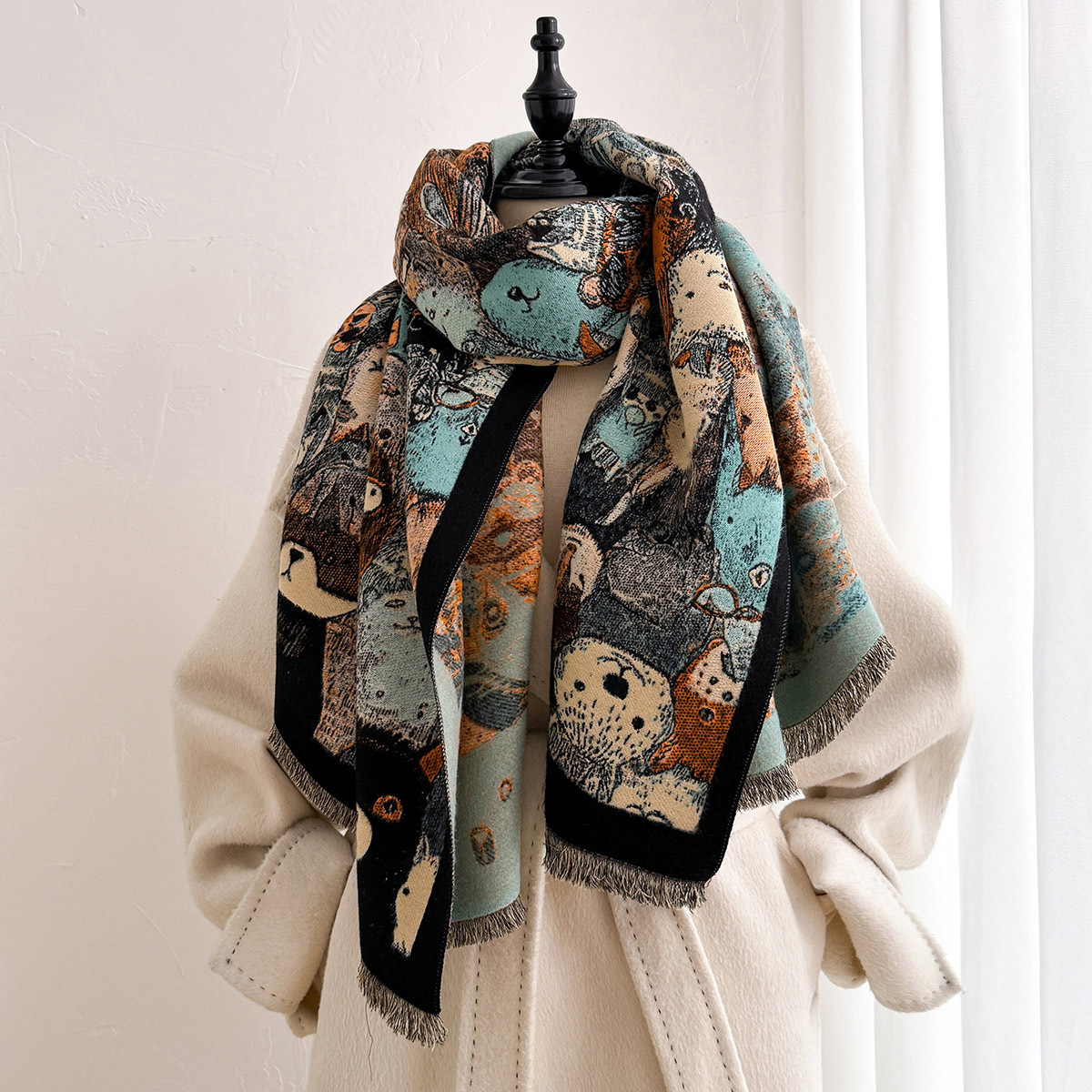 Women Imitation Cashmere Scarf - Cashmere Pashmina Wrap recension och pris