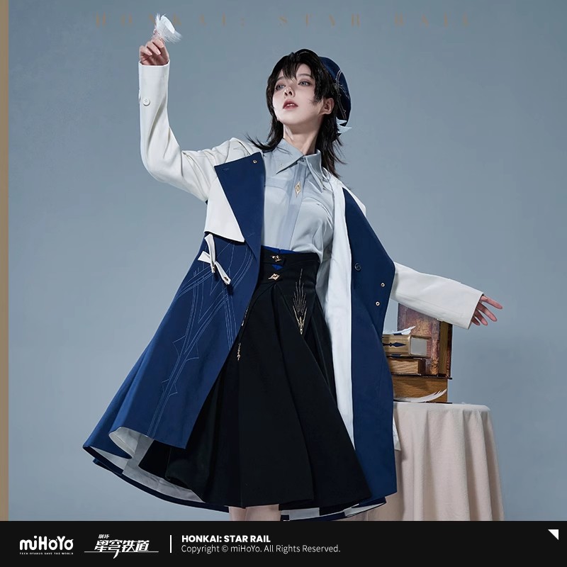 [Genuine] miHoYo Game Sunday C - Wool Coat Peacoat recension och pris