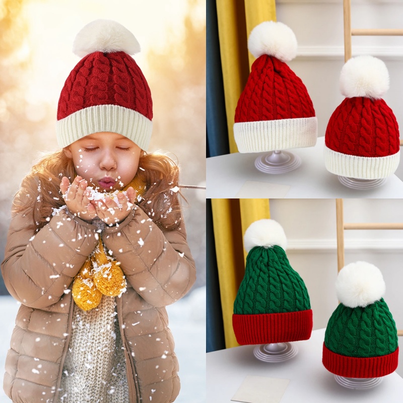 Christmas Xmas Santa New Year  - Knit Beanie Hat Warm recension och pris