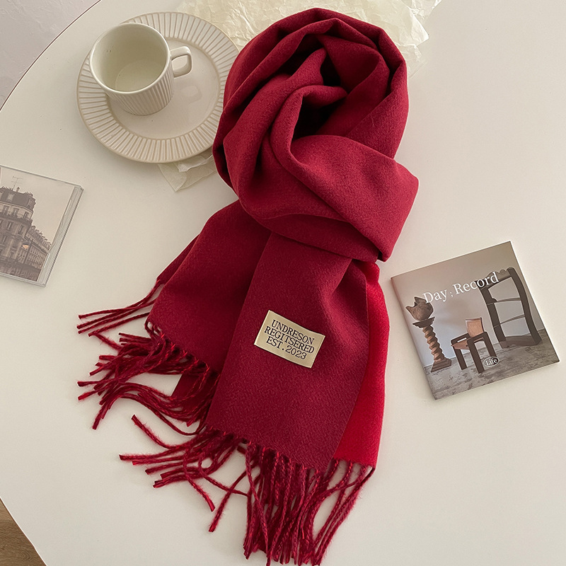 Fashion Solid Cashmere Warm Sc - Cashmere Pashmina Wrap recension och pris
