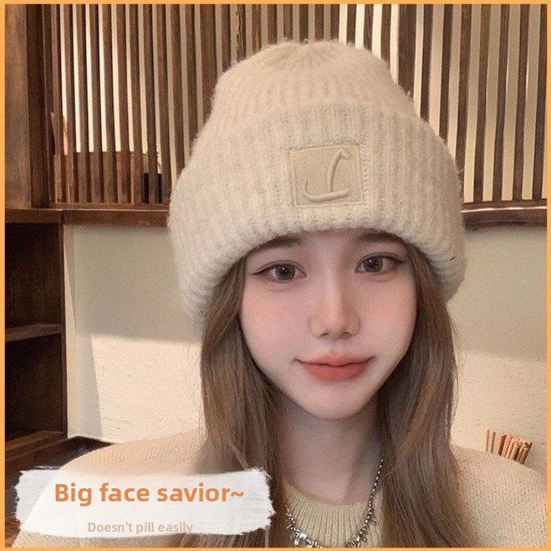 Large Head Size Woolen Hat for - Knit Beanie Hat Warm recension och pris
