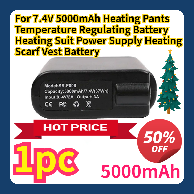 For 7.4V 5000mAh Heating Pants - Heated Vest Battery recension och pris
