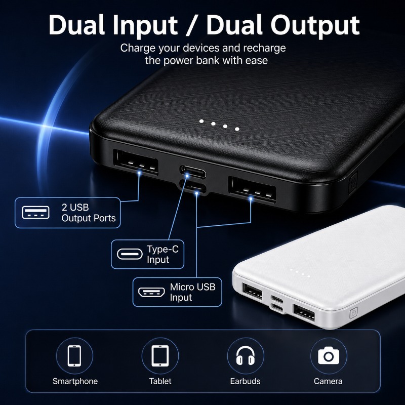 20000mAh Power Bank Ultra Slim - Heated Vest Battery recension och pris