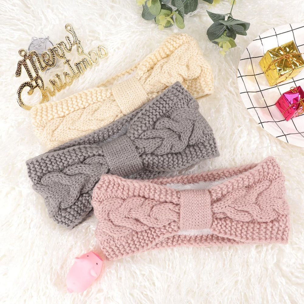 Winter Knitted Women Headbands - Winter Headband Fleece recension och pris